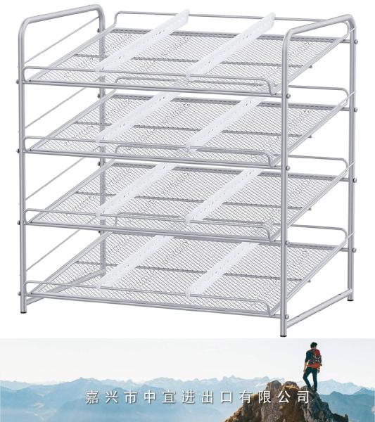 4 Tier Can Rack, Kitchen Cabinet