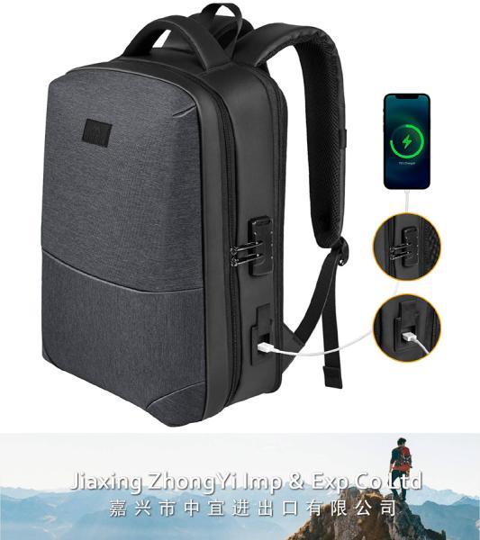 Anti Theft Backpack, Hard Shell Laptop Backpack
