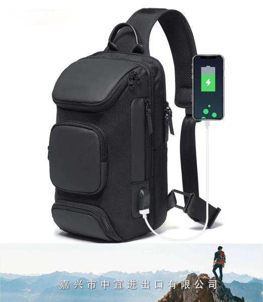 Anti Theft Backpack, Sling Crossbody Bag