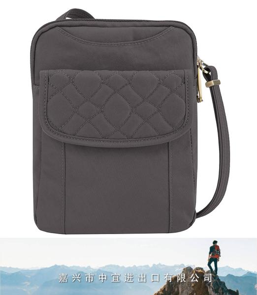 Anti-Theft Signature Bag, Quilted Slim Pouch