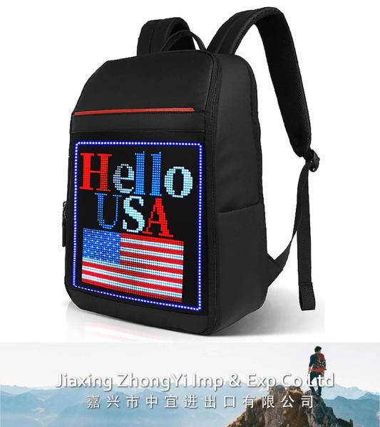 Bluetooth LED Backpack, Laptop Daypack Bag