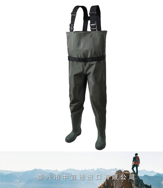 Bootfoot Chest Wader, Waterproof Fishing Wader