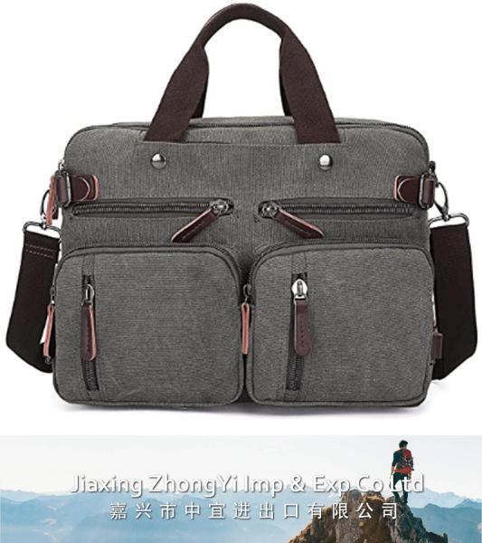 Canvas Messenger Bag, Business Briefcases