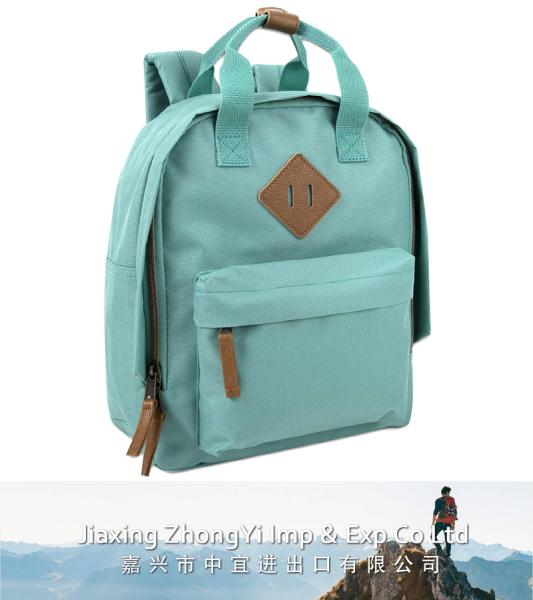Canvas Mini Backpack, Day Pack Rucksack