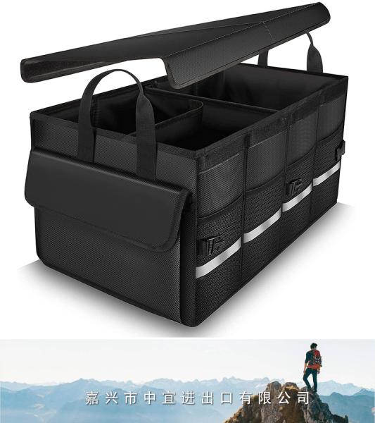 Car Trunk Organizer, Collapsible Car Trunk Storage Organizer