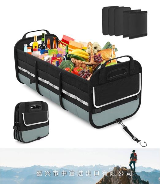 Car Trunk Organizer, Large Car Storage Organizer