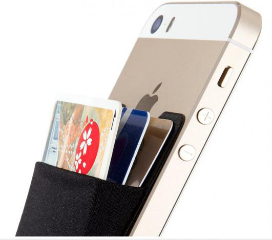 Card Holder for Back of Phone, Stick on Wallet functioning as Credit Card Holder, Phone Wallet