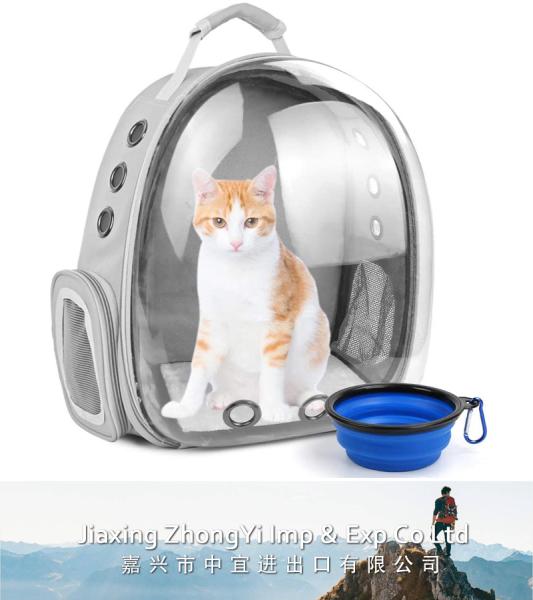 Cat Backpack Carrier, Large Bubble Pet Backpack
