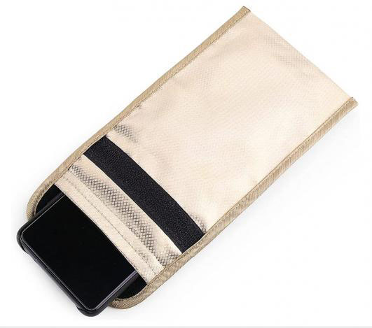 Cell Phone Faraday Bag Security Pouch Anti Radiation Sleeve Double Side Security Signal Pouch