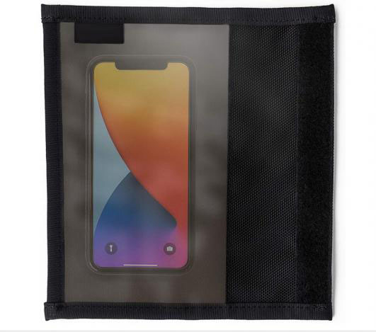 Cell Phone Faraday Bag with Window Signal Blocking, Anti-Tracking, Anti-Spying, EMP Protection for Cell Phones