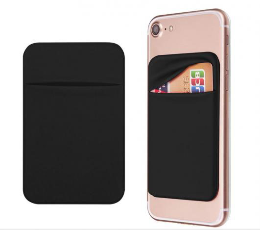 Cell Phone Pocket Self Adhesive Card Holder Stick On Wallet Sleeve with 3M Adhesive