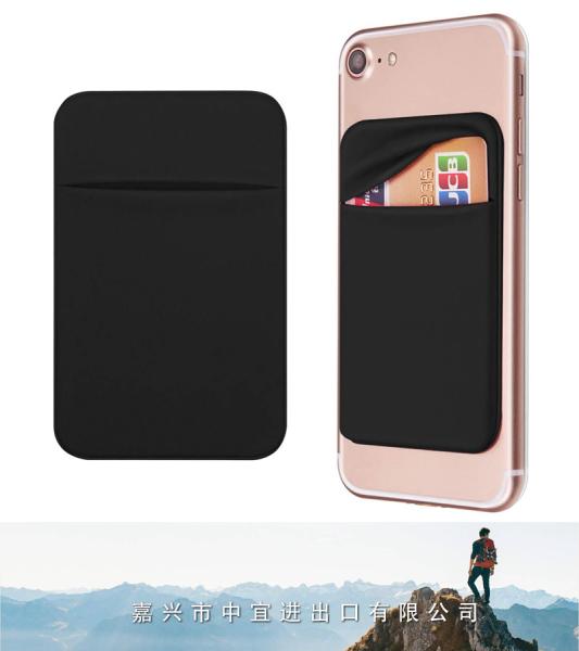 Cell Phone Pocket, Self Adhesive Card Holder