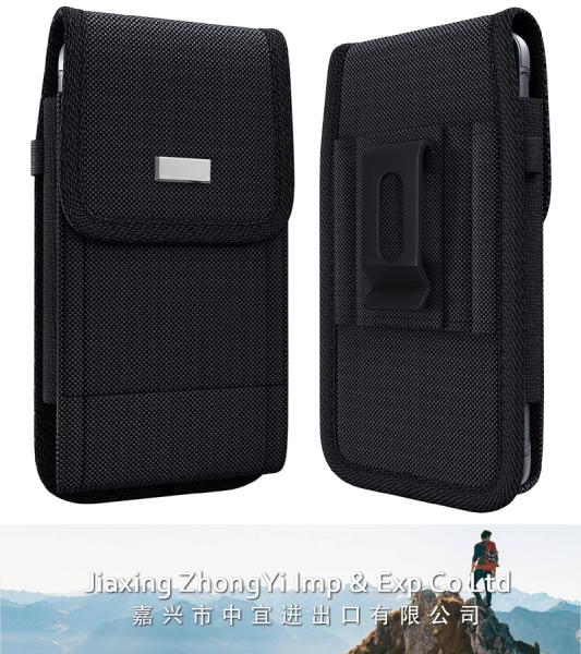 Cell Phone Pouch, Nylon Holster Case