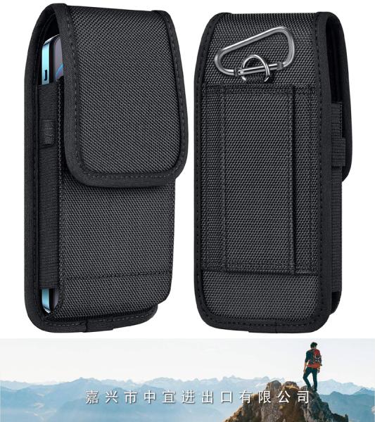 Cell Phone Pouch, Nylon Holster Case