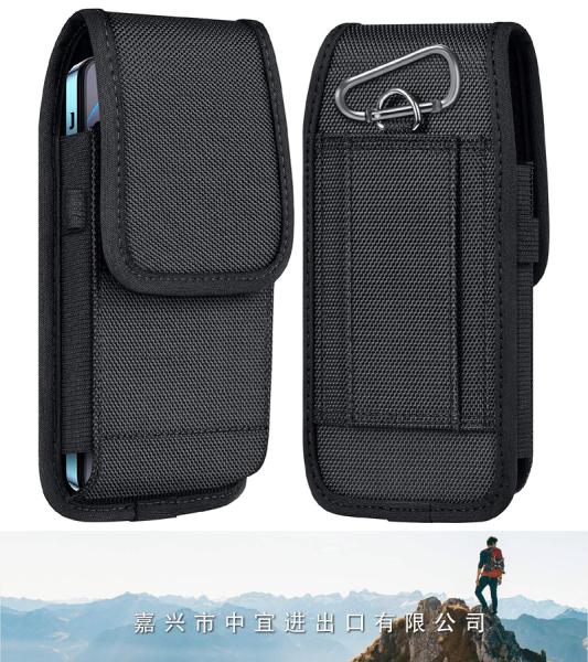 Cell Phone Pouch, Nylon Holster Case
