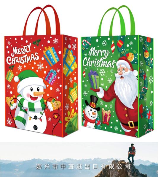 Christmas Tote Bags, Xmas Non Woven Gift Bags