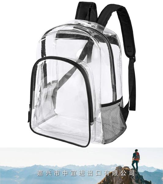 Clear Backpack, Heavy Duty Clear Bookbag