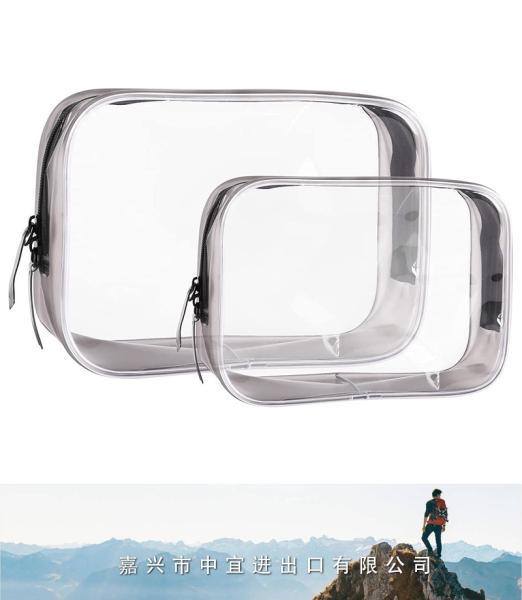 Clear Travel Bag，Lightweight Clear Toiletry Bag