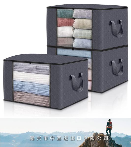 Clothes Storage Bag ,Foldable Blanket Storage Bag