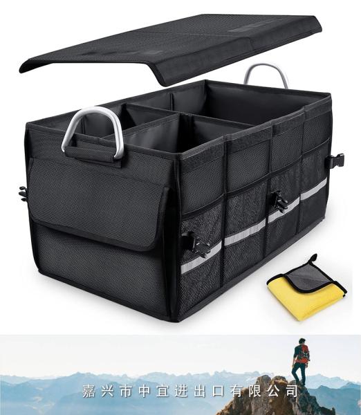 Collapsible Trunk Organizer, Waterproof Car Organizer