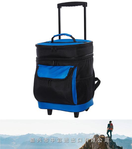 Cool Carry Bag, Insulated Rolling Cooler Bag