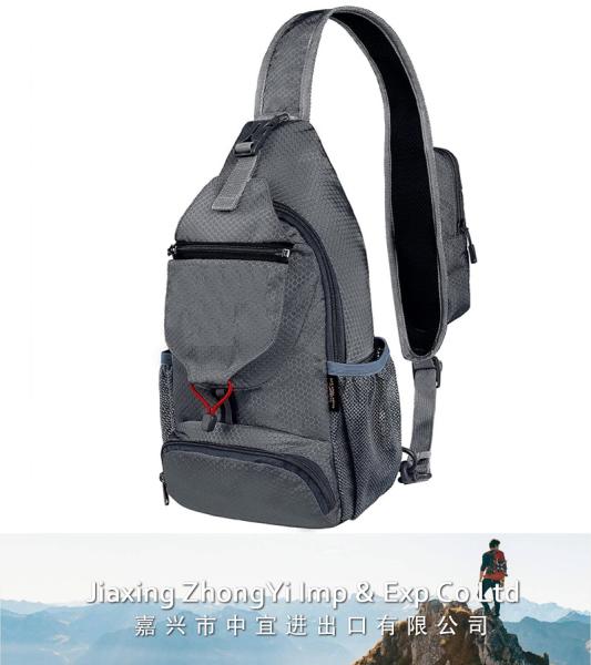 Crossbody Sling Backpack, Shoulder Chest Bag