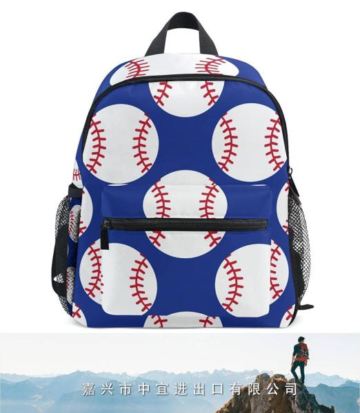 Daily Kids Backpack, Baseball Nursery Bag