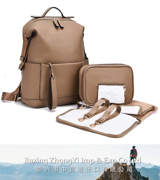 Diaper Bag Backpack, Leather Backpack