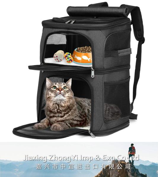 Double Pet Carrier Backpack