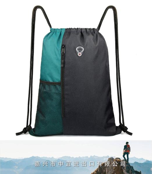 Drawstring Backpack, Sports Gym Bag