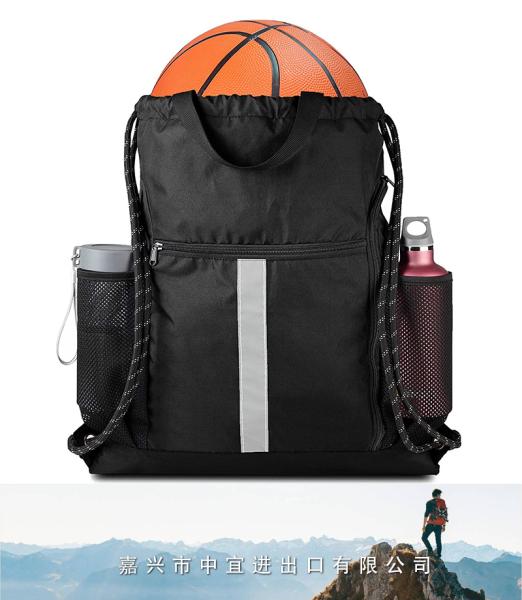 Drawstring Backpack, Sports Gym Bag