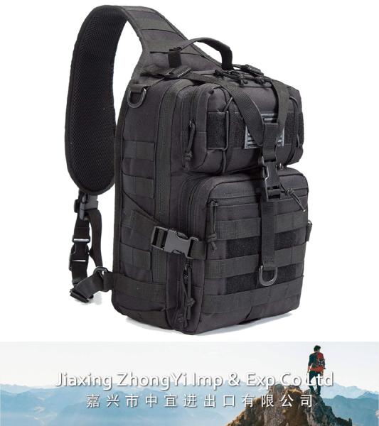 EDC Sling Bag Pack, Shoulder Molle Backpack