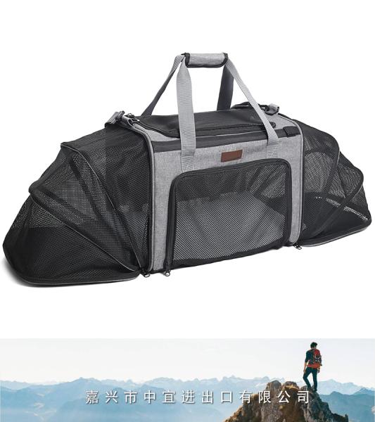 Expandable Cat Carrier, Soft Sided Pet Carrier