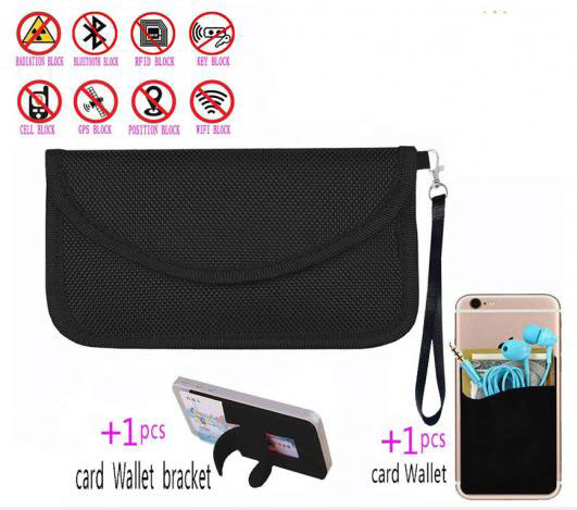 Faraday Bag,100% Anti-Spying Anti-Tracking GPS RFID Signal Blocker Bag