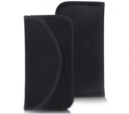 Faraday Bag, RFID Signal Blocking Bag Faraday Cage Pouch Wallet Phone Case for Cell Phone Privacy Protection