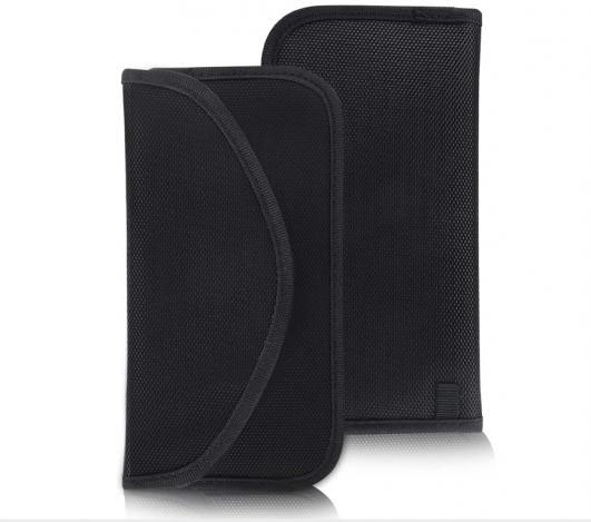 Faraday Bag, RFID Signal Blocking Bag Faraday Cage Pouch Wallet Phone Case for Cell Phone Privacy Protection