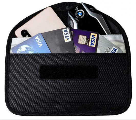 Faraday Bag, RFID Signal Blocking Bag, Faraday bag cell phone, Car Key Fob Protector