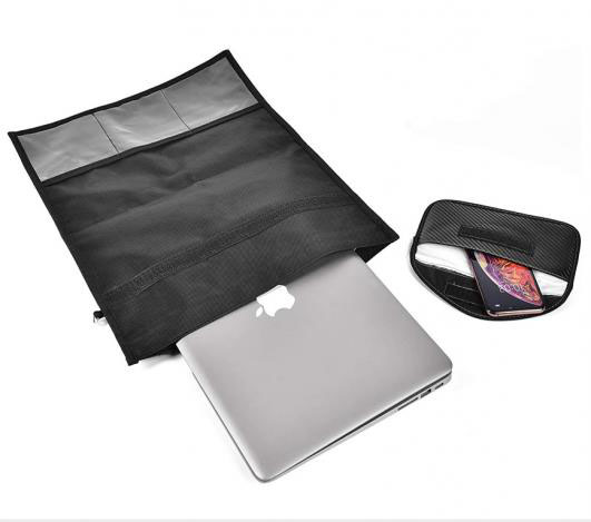 Faraday Bag Signal Blocking Bag Faraday Laptop Bag Faraday Case Shield Phone ipad from Tracking Key Fob Protector