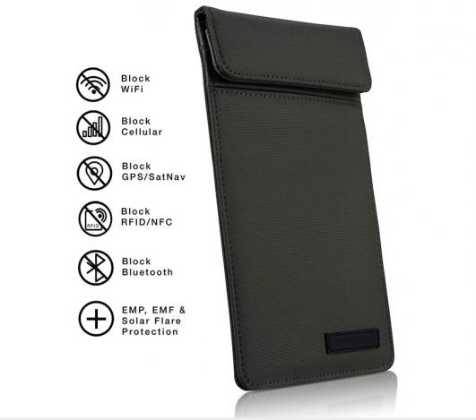 Faraday Bag Smartphone Sleeve Signal Blocking Device Shielding for iPhone