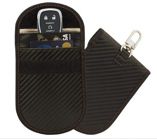 Faraday Bag for Key Fob 2 Pack, RFID Faraday Cage Protector Anti-Theft Pouch