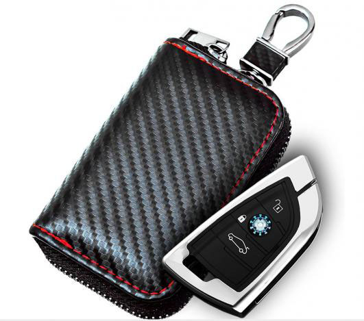 Faraday Bag for Key Fob, RFID Signal Blocking Aluminum Metal Car Key Case, Anti-Theft Pouch