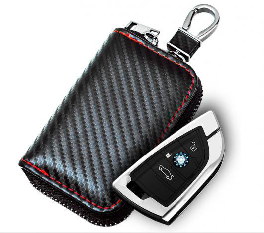 Faraday Bag for Key Fob, RFID Signal Blocking Aluminum Metal Car Key Case, Anti-Theft Pouch