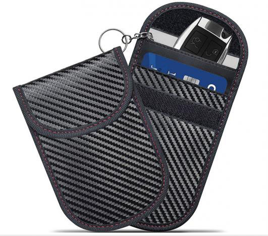 Faraday Bag for Key Fob RFID Signal Blocking Faraday Pouch