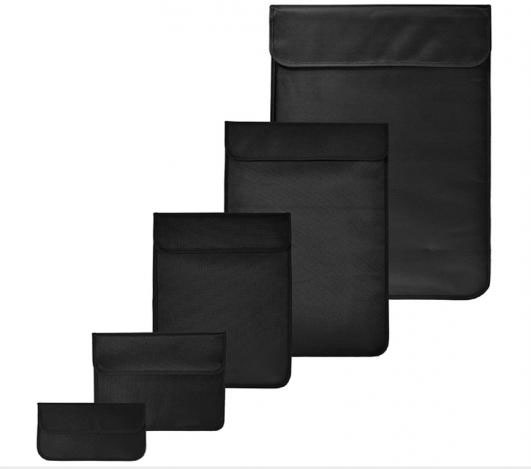 Faraday Bags Bundle, 5 Pack Bundle Signal Blocking Bag for Laptops, Tablets and Mobile Devices