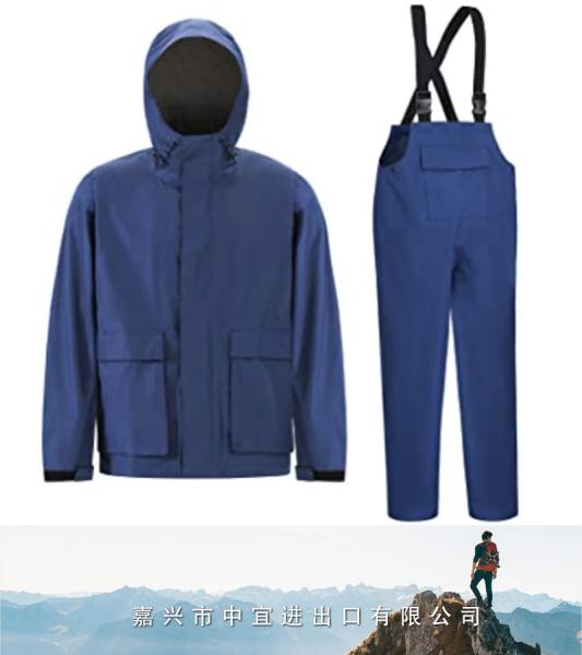 Fishing Rain Suit, Waterproof Sailing Rain Jacket