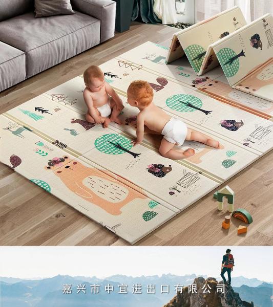 Foldable Baby Play Mat, Foam Baby Mat