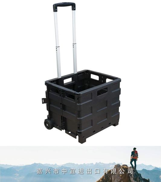 Foldable Rolling Pull Cart