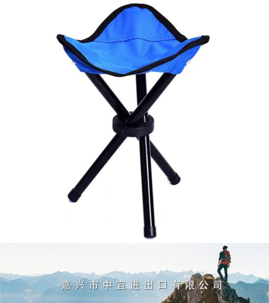Folding Camping Stool, Portable Fishing Chair Seat