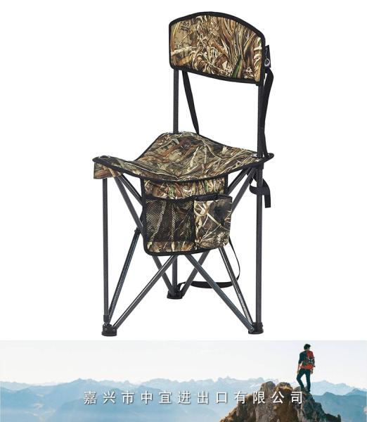 Folding Tripod Stool, Fishing Camping Chair