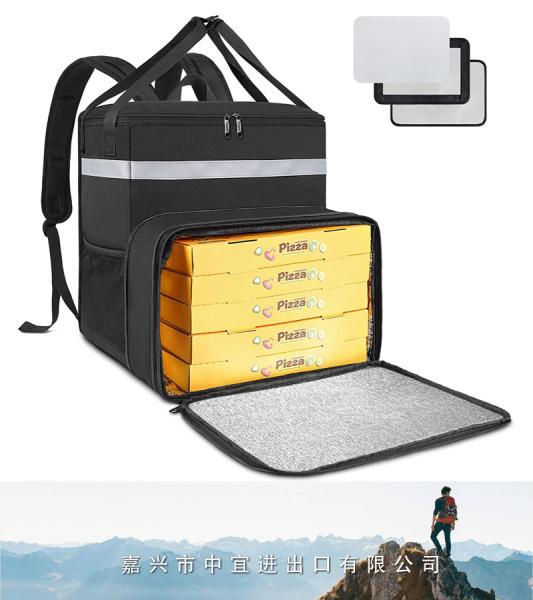 Food Delivery Backpacks, Expandable Insulated Pizza Bags